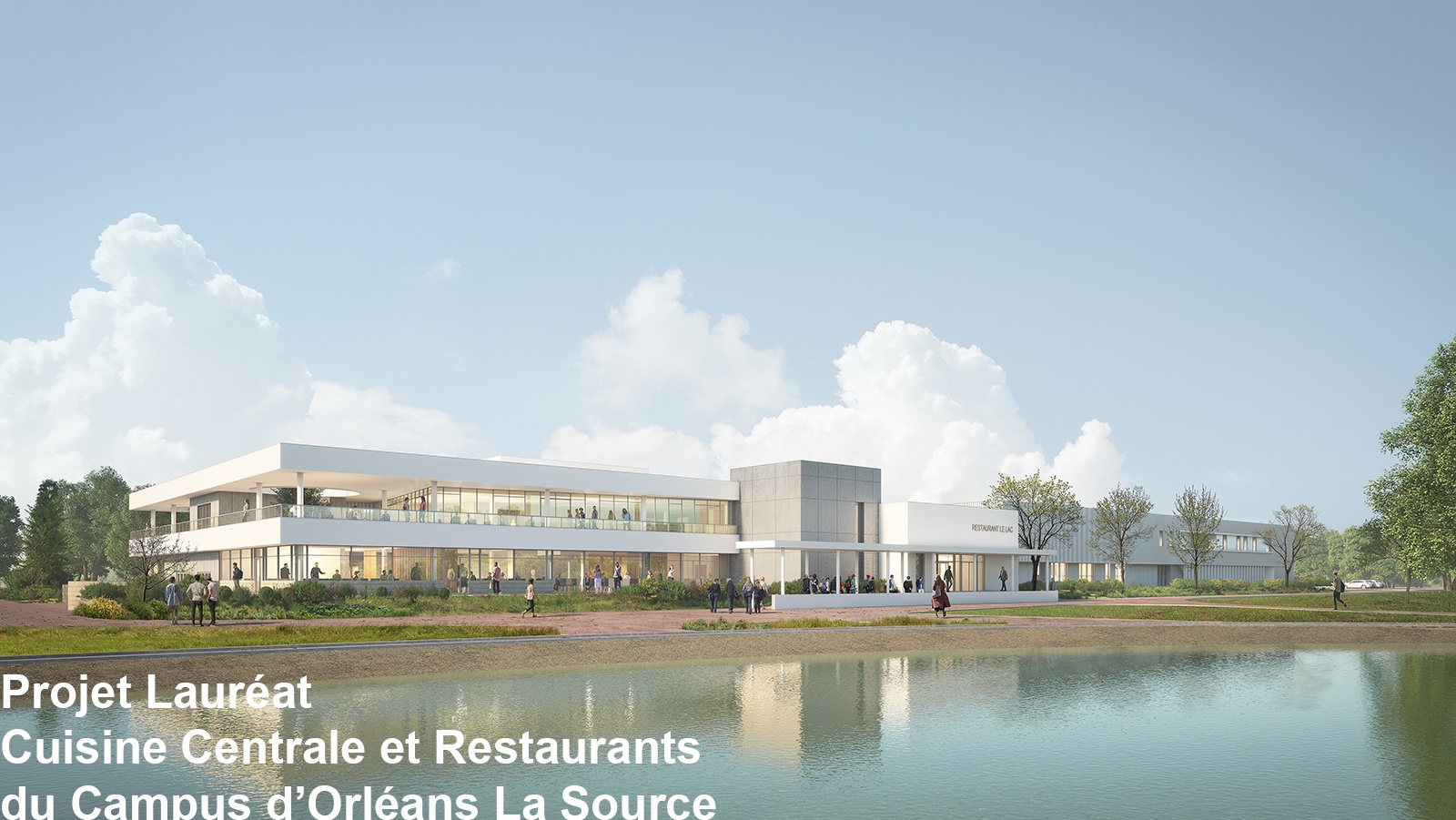 18.11.2021 - Projet Lauréat Cuisine Centrale et Restaurants du Campus d’Orléans La Source